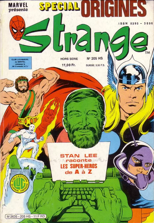Strange Special Origines - Strange 205 bis