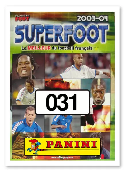 SuperFoot 2003-04 - Robert Pires (puzzle 2)