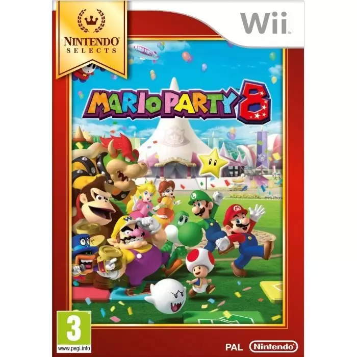 Nintendo Wii Games - Mario Party 8 (Nintendo Selects)