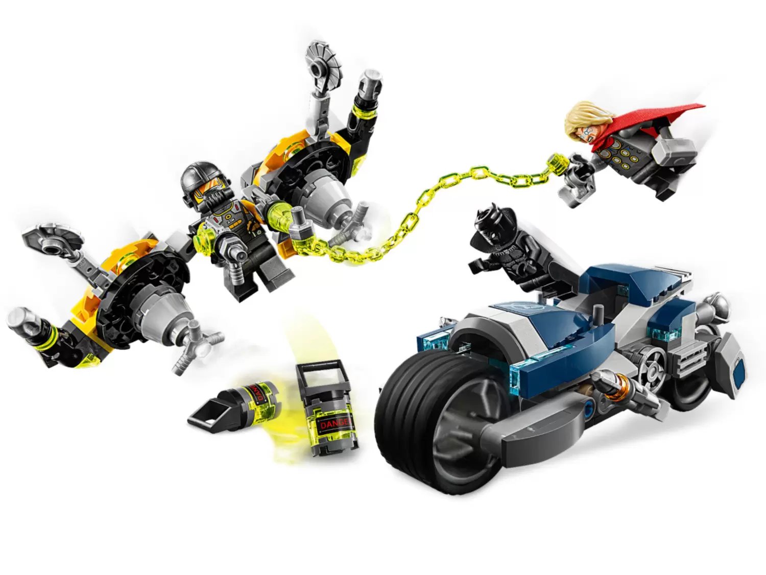 LEGO MARVEL Super Heroes - Avengers Speeder Bike Attack