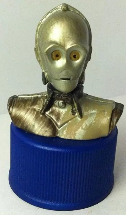 Pepsi Twist Bottle Caps Episode II - C-3PO Head