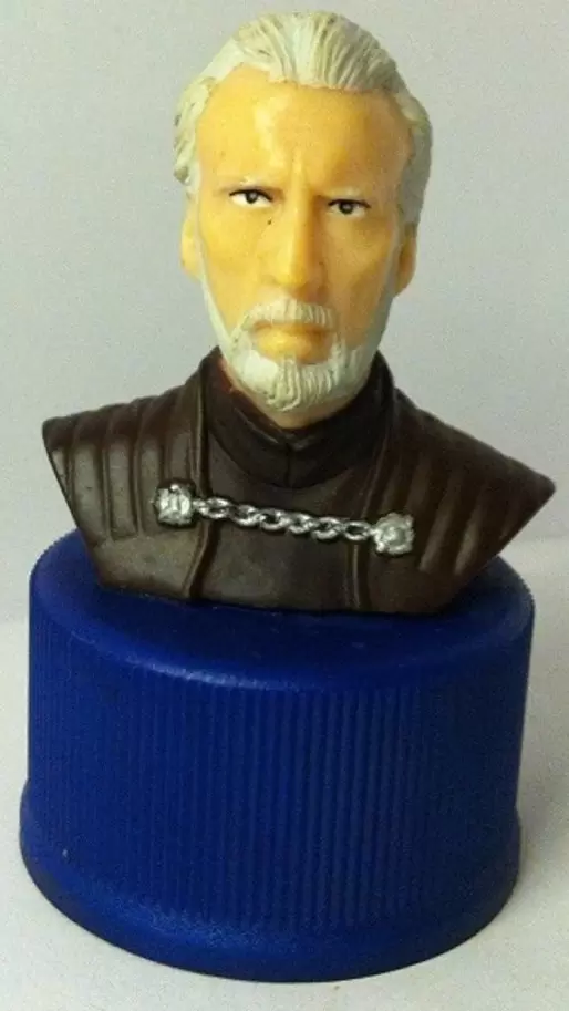 Pepsi Twist Bottle Caps Episode II - Count Dooku Head