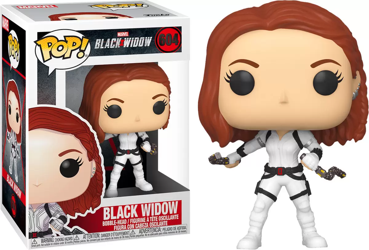 POP! MARVEL - Black Widow - Black Widow in a white suit