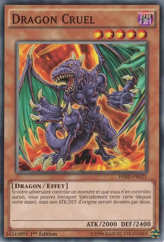 Riders à Grande Vitesse HSRD - Dragon Cruel