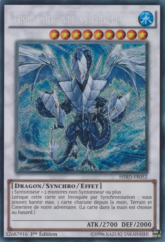 Riders à Grande Vitesse HSRD - Trishula, Dragon de la Barrière de Glace