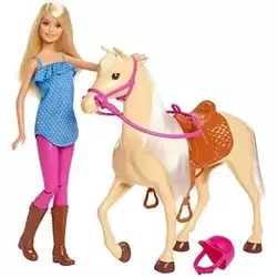 Barbie et son cheval