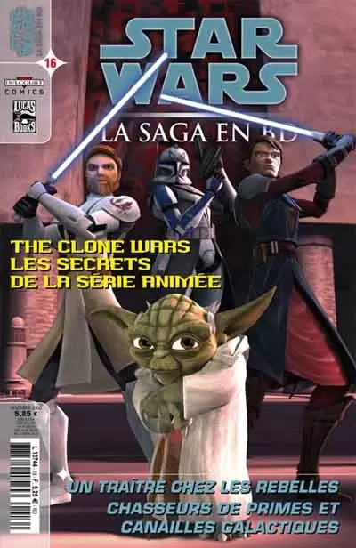 Star Wars : La saga en BD - The Clone Wars : les secrets de la série animée