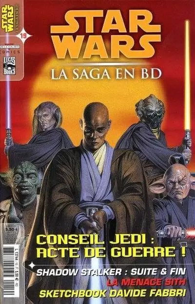 Star Wars : La saga en BD - Conseil Jedi : actes de guerre