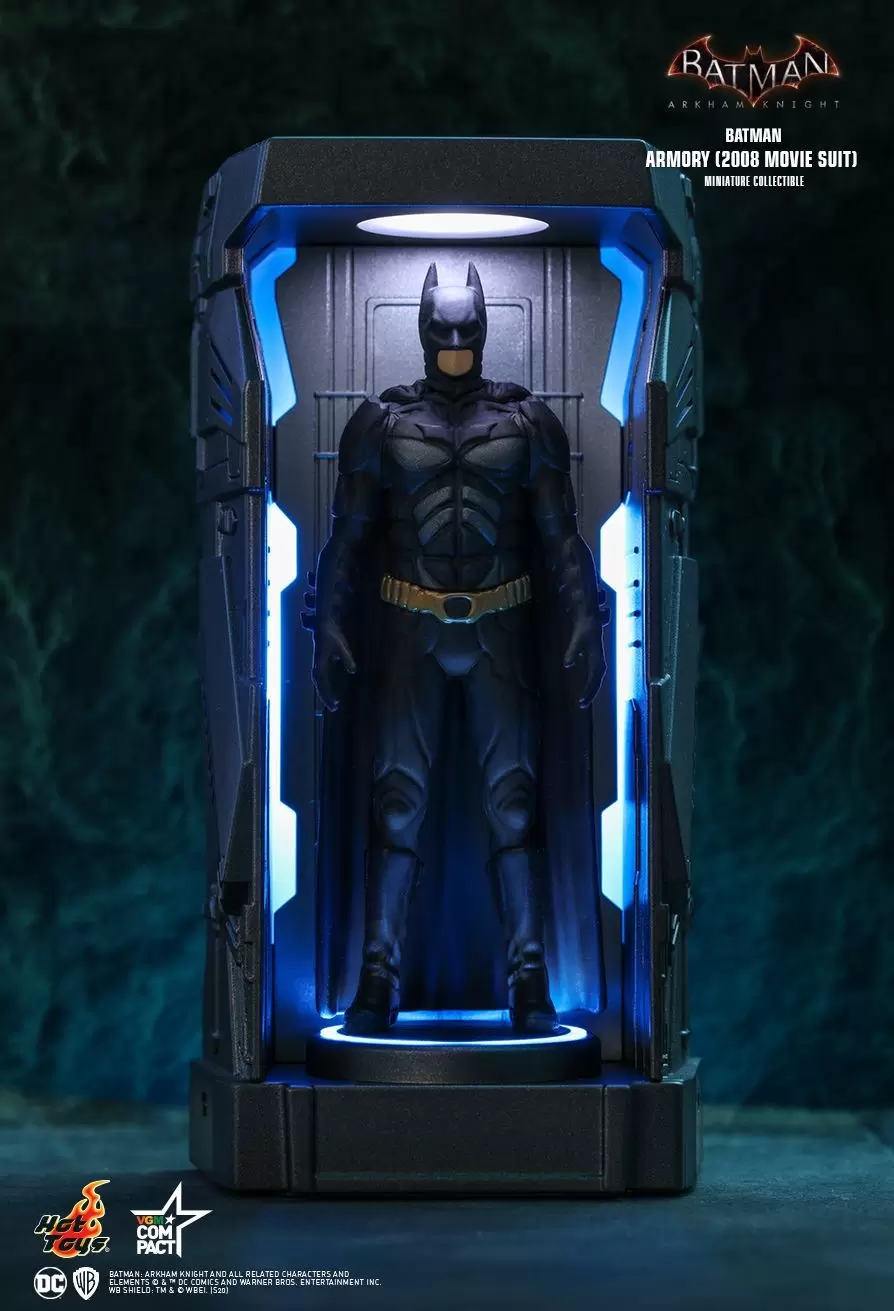 Video Game MasterPiece (VGM) - Batman 2008 Movie Suit - Arkham Knight Armory Miniature Collectible