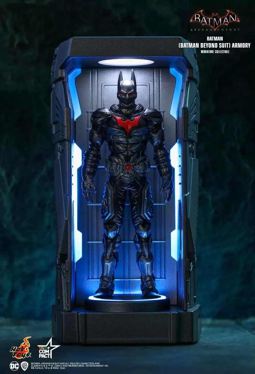Batman Beyond Suit : Arkham Knight Armory Miniature Collectible - Other Hot  Toys Series action figure VGMC011
