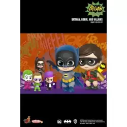 Batman Classic TV Series - Batman, Robin and Villains Collectible Set