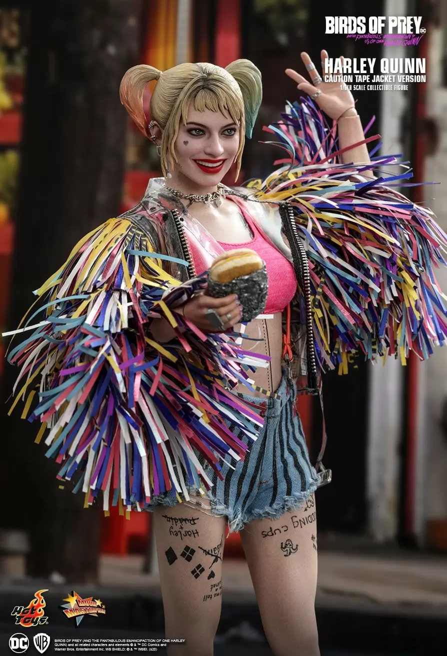 Movie Masterpiece Series - Birds of Prey - Harley Quinn (Caution Tape Jacket Version)