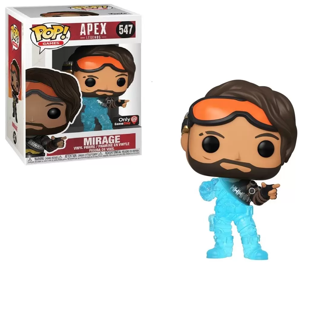 POP! Games - Apex Legends - Mirage Disappearing