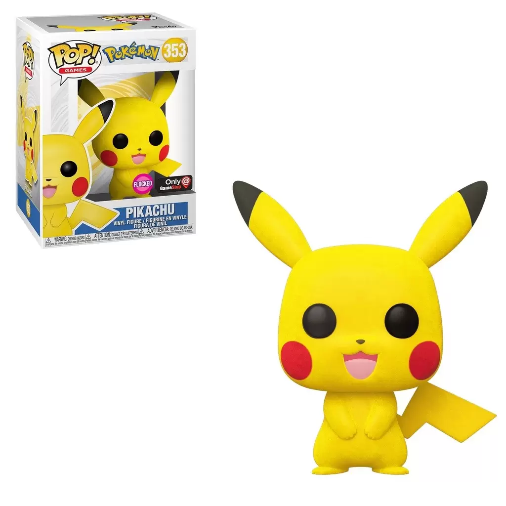 POP! Games - Pokemon - Pikachu Flocked
