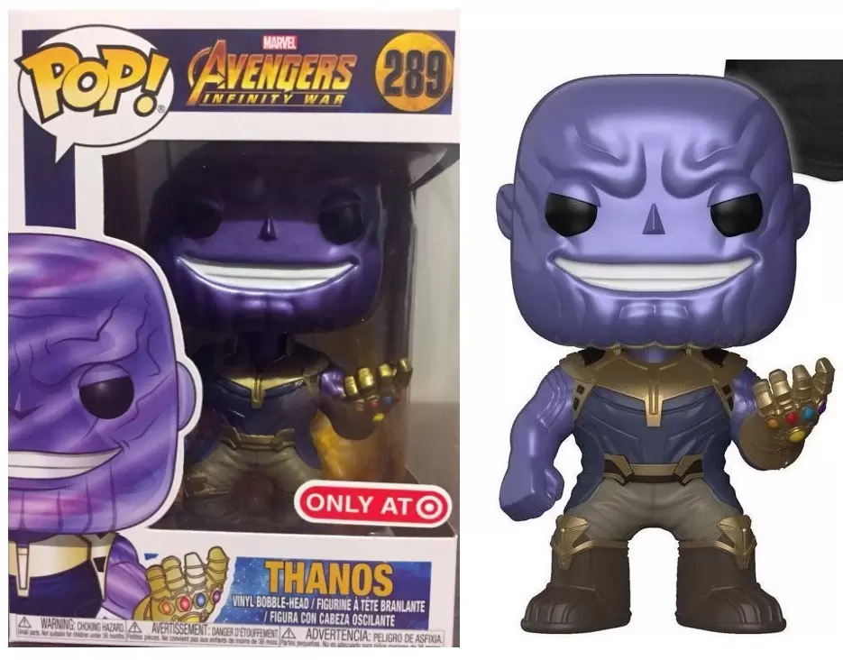 POP! MARVEL - Avengers - Infinity War - Thanos Metallic