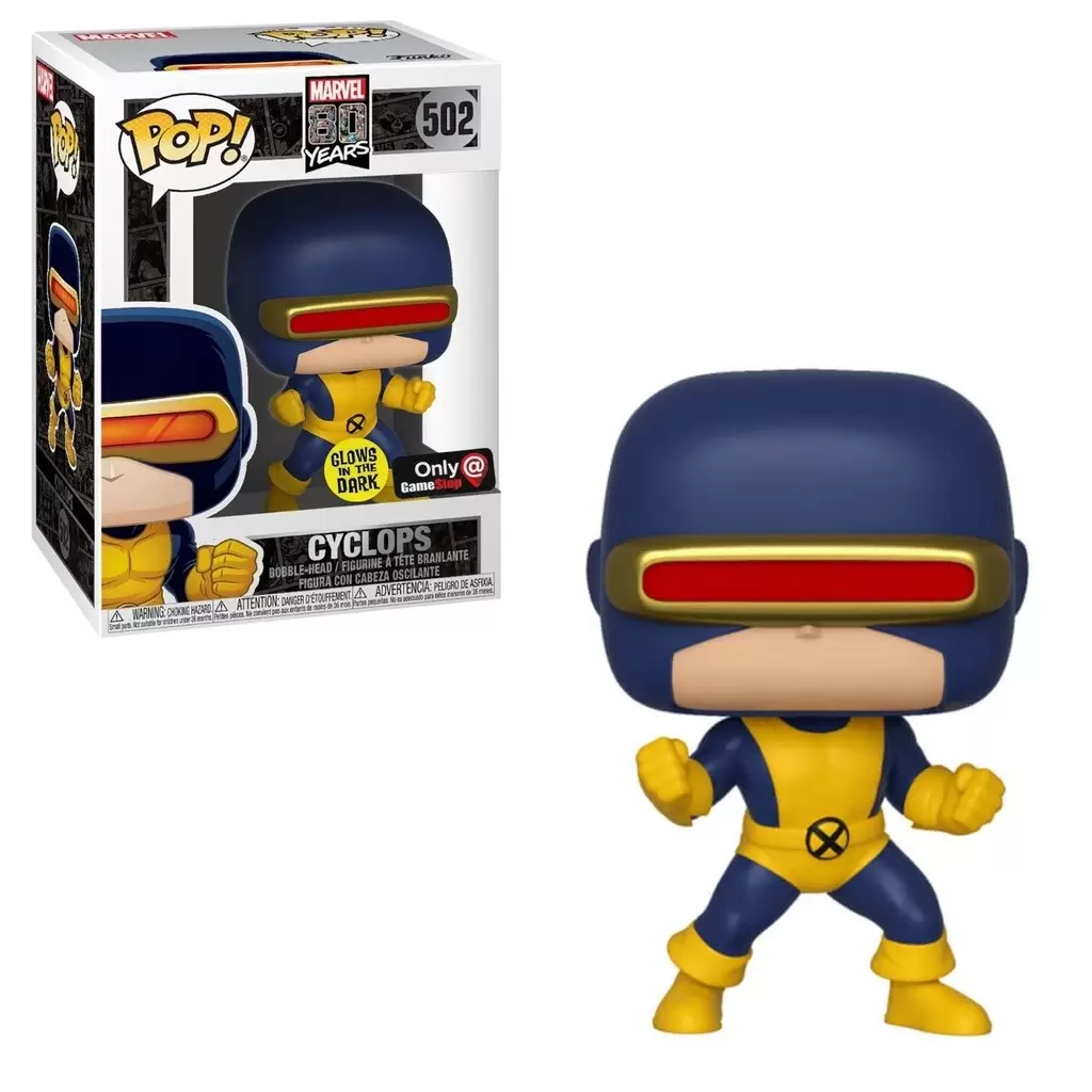 POP! MARVEL - Marvel 80th - Cyclops GITD