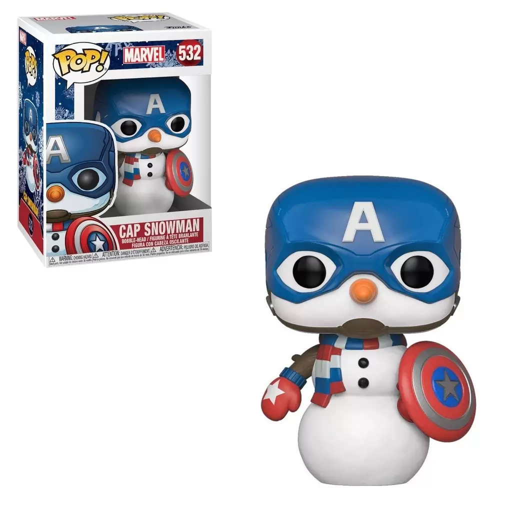 POP! MARVEL - Marvel - Cap Snowman