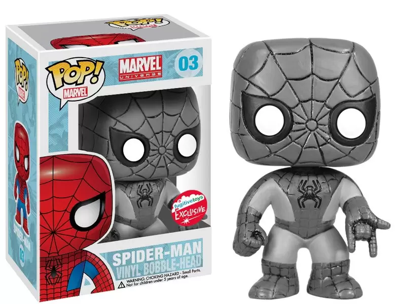 POP! MARVEL - Marvel Universe - Spider-Man Black and White