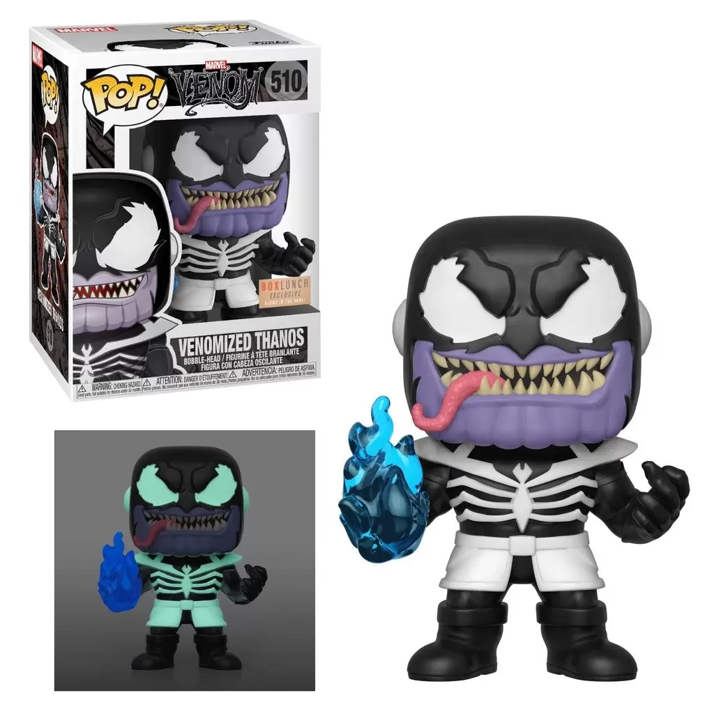 POP! MARVEL - Marvel - Venomized Thanos GITD