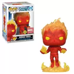 Fantastic Four - Human Torch GITD