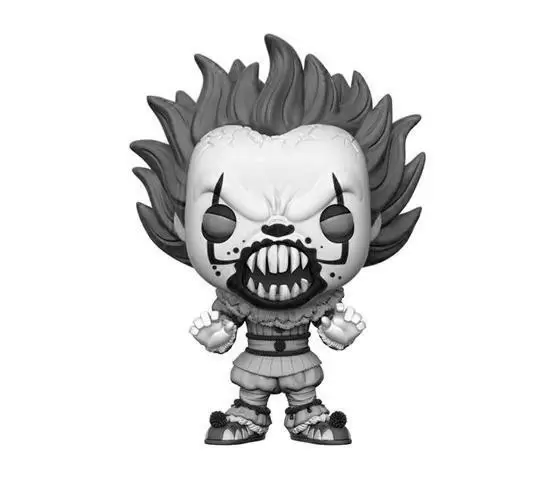 POP! Movies - It - Pennywise with Teeth Black And White