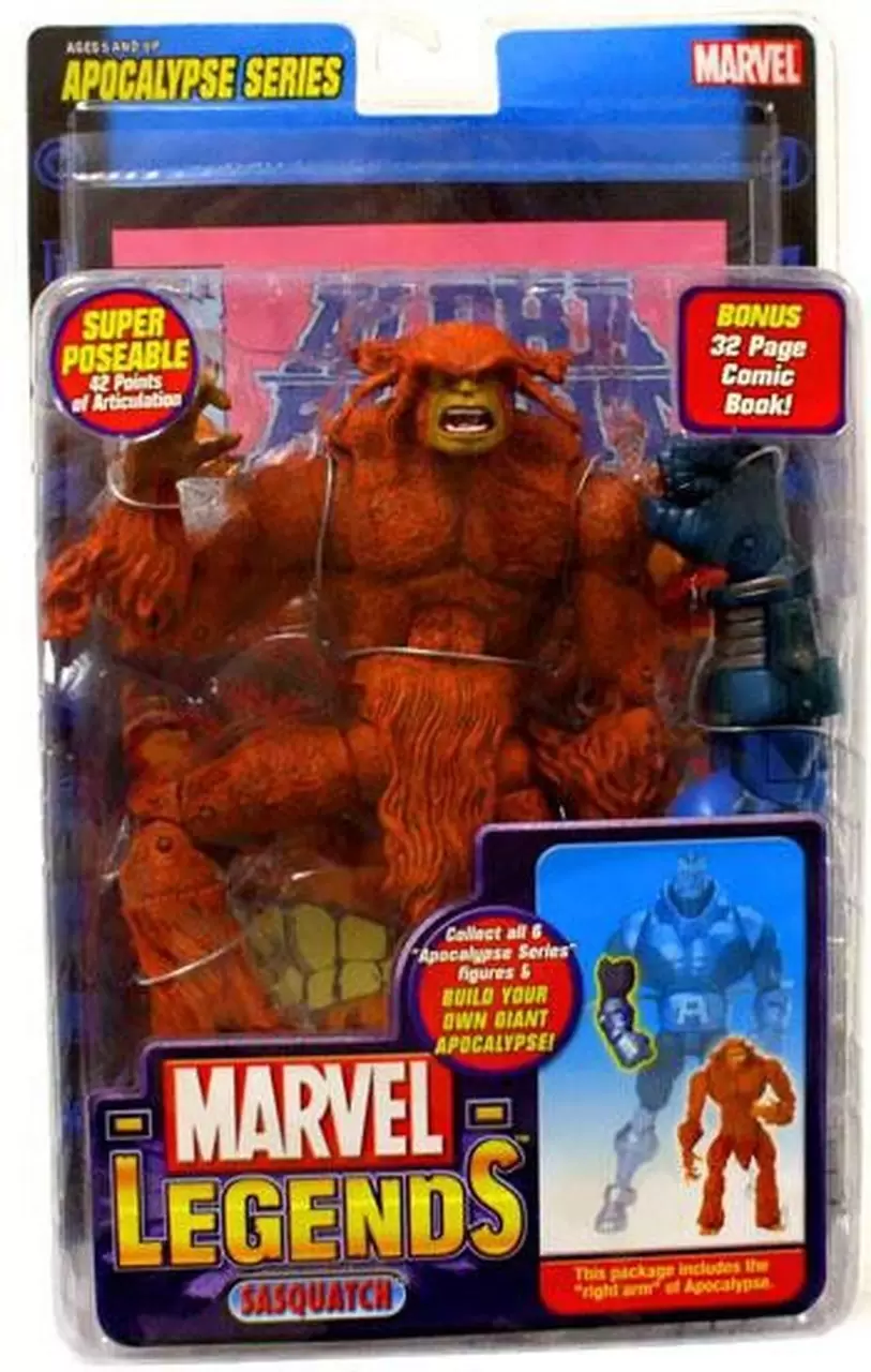 Marvel Legends Toy Biz - (2002-2012) - Sasquach