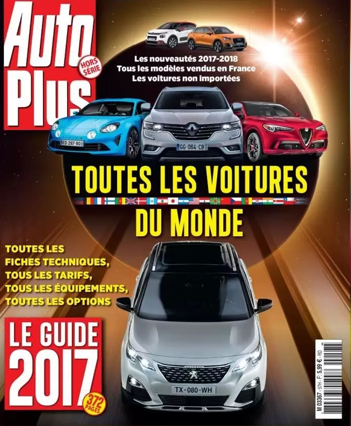 Auto Plus Hors- Série - Toutes les voitures du monde - Le guide 2017
