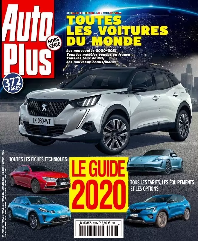 Auto Plus Hors- Série - Toutes les voitures du monde - Le guide 2020