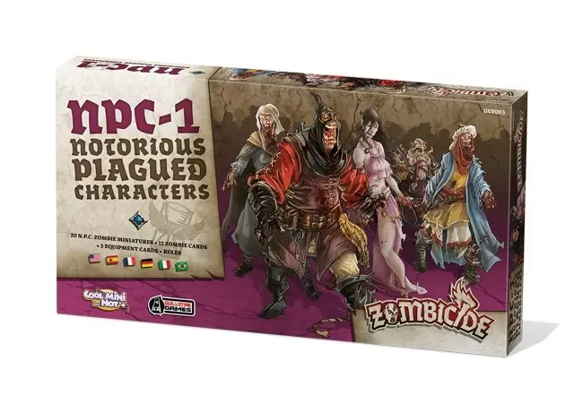 Zombicide - Notorious Plagued Characters #1