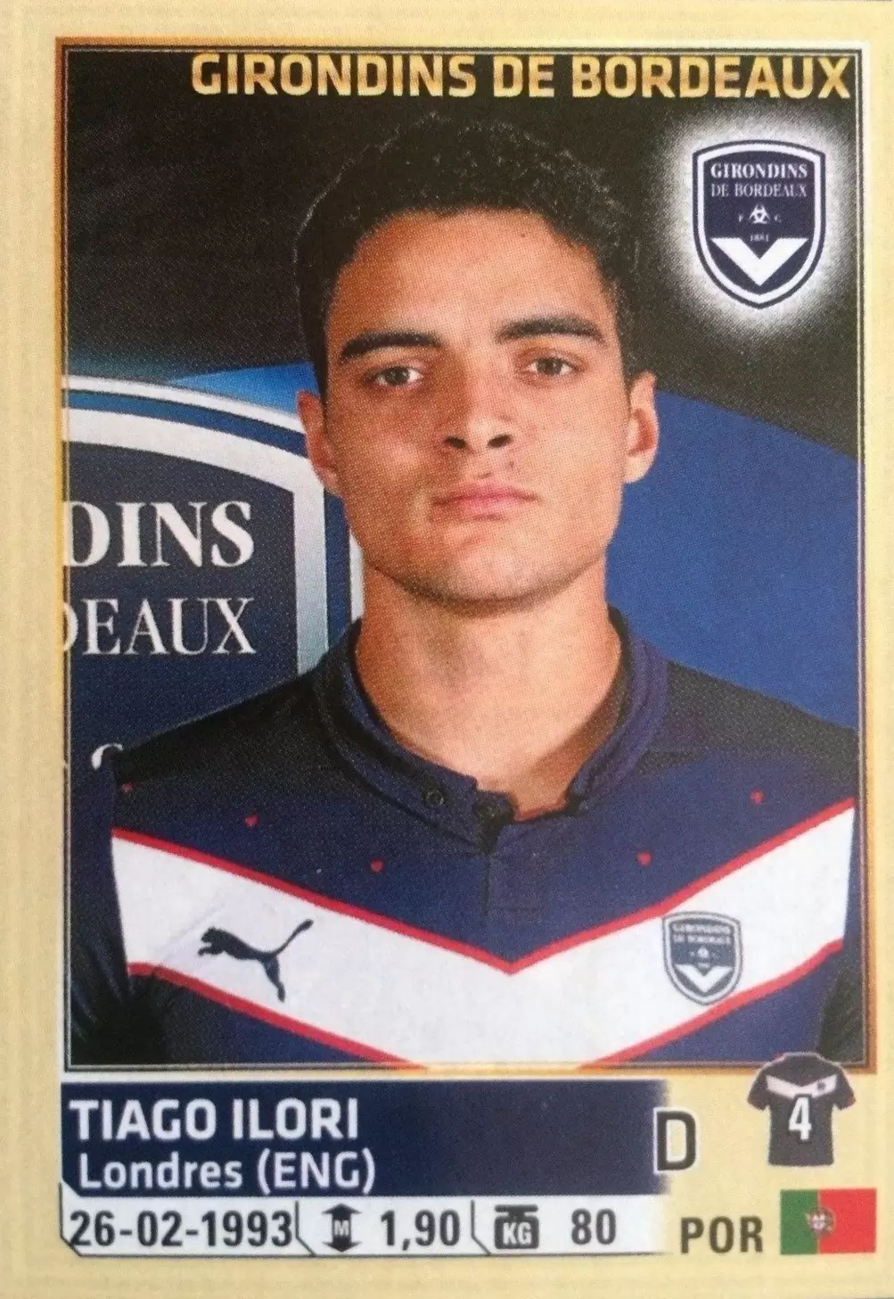 Foot 2014-2015 - Tiago Ilori