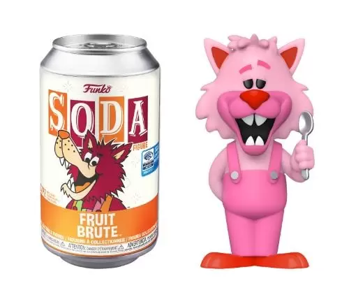 Vinyl Soda! - Monster Cereals - Fruit Brute Pink