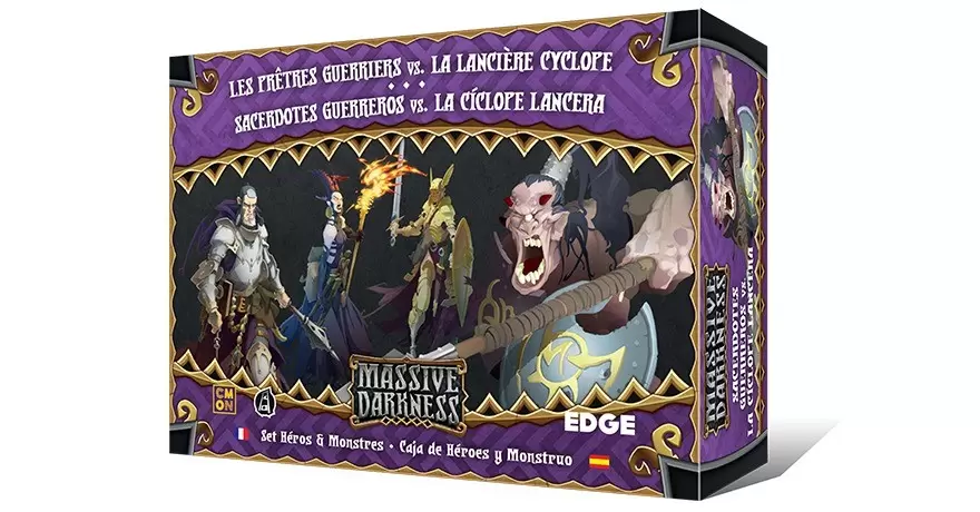 EDGE - Les prêtres guerriers VS La lancière Cyclope