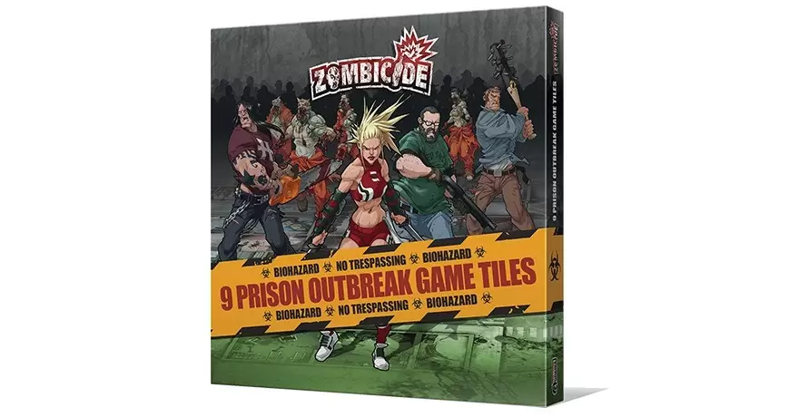 Zombicide - Prison Outbreak Game Tiles