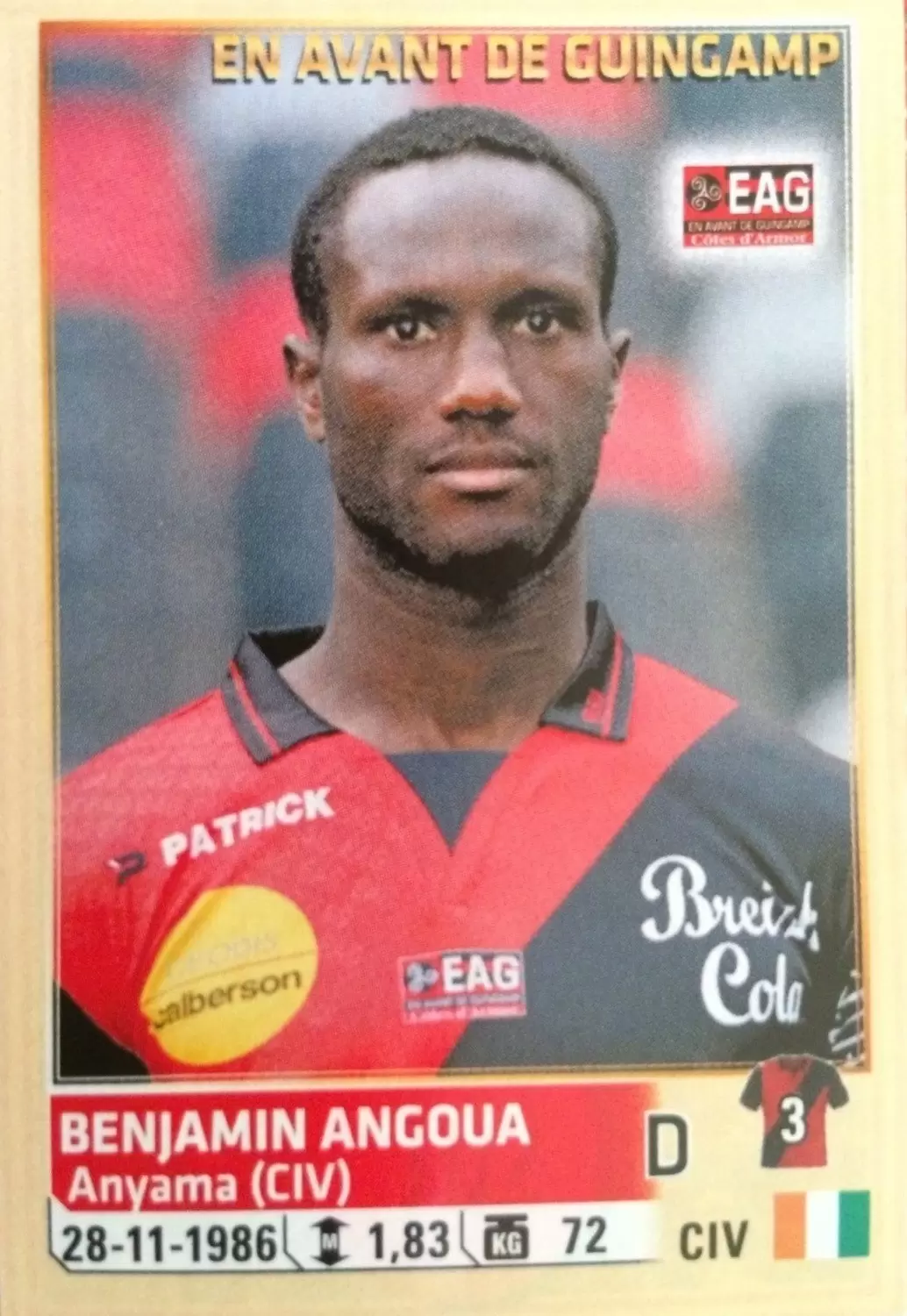 Foot 2014-2015 - Benjamin Angoua