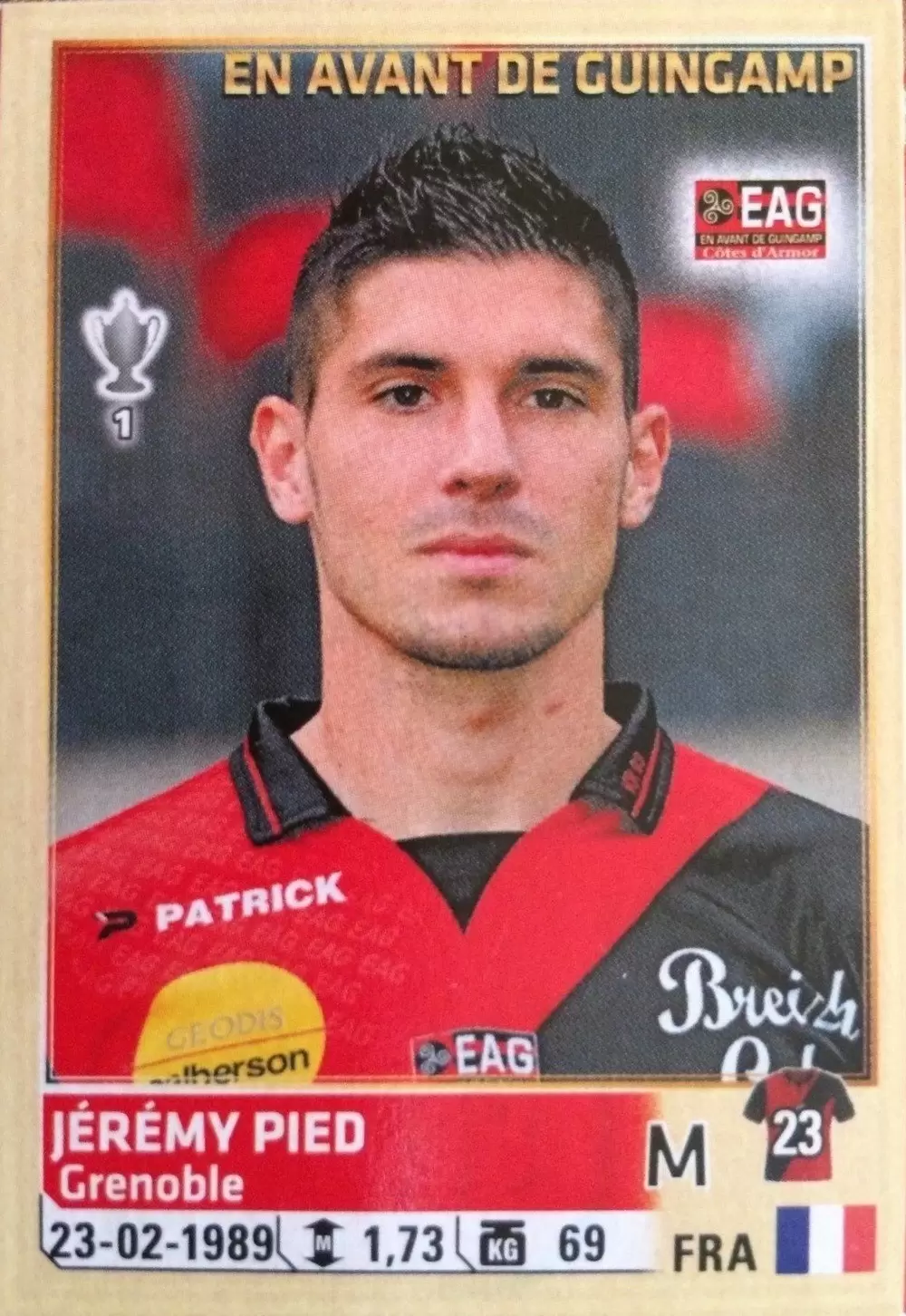 Foot 2014-2015 - Jeremy Pied