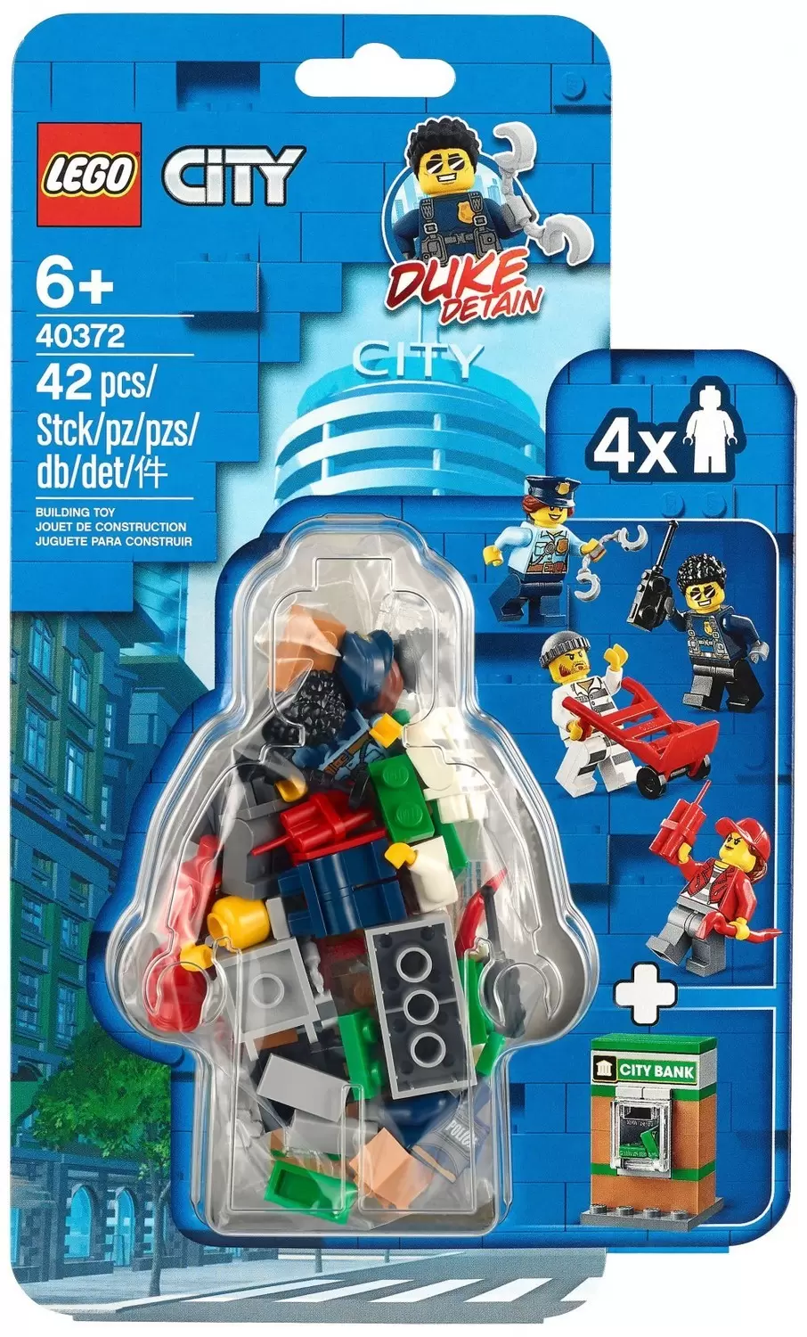 LEGO CITY - L\'ensemble d\'accessoires MF Police