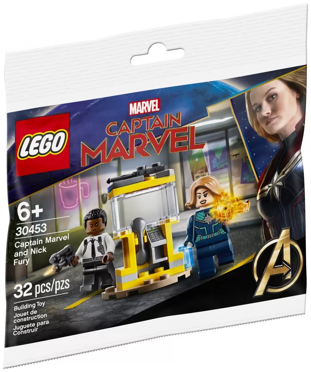 LEGO MARVEL Super Heroes - Captain Marvel & Nick Fury (Polybag)