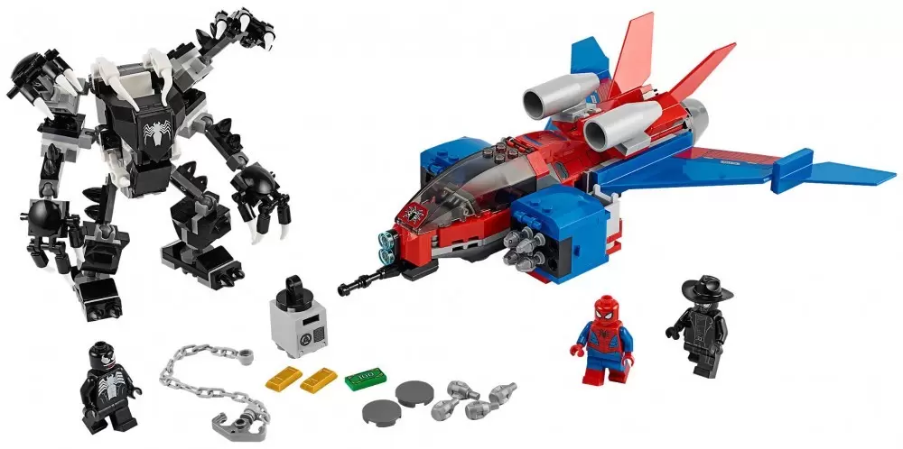 LEGO MARVEL Super Heroes - Spiderjet vs. Venom Mech