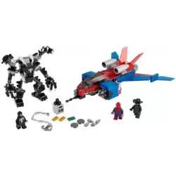 Spiderjet vs. Venom Mech