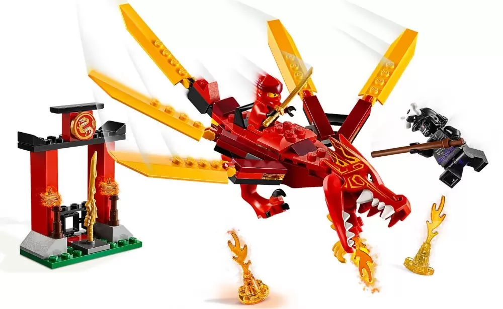 LEGO Ninjago - Le dragon de feu de Kai