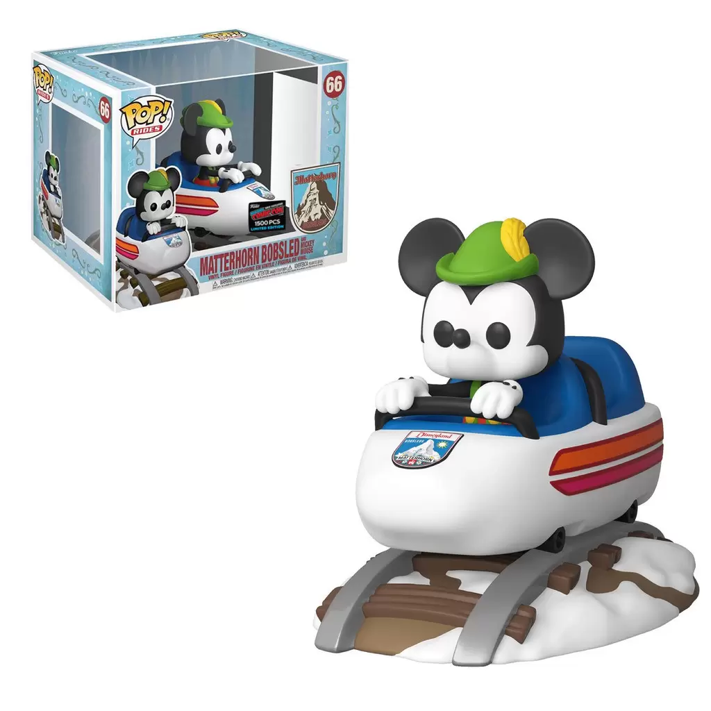 POP! Rides - Matterhorn Bobsled and Mickey Mouse