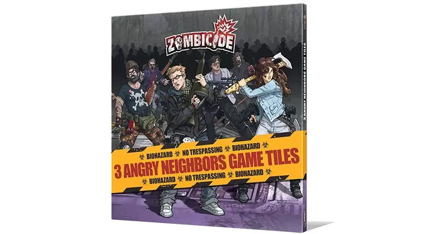 Zombicide - Angry Neighbors Game Tiles