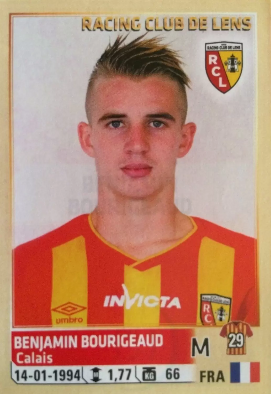 Foot 2014-2015 - Benjamin Bourigeaud