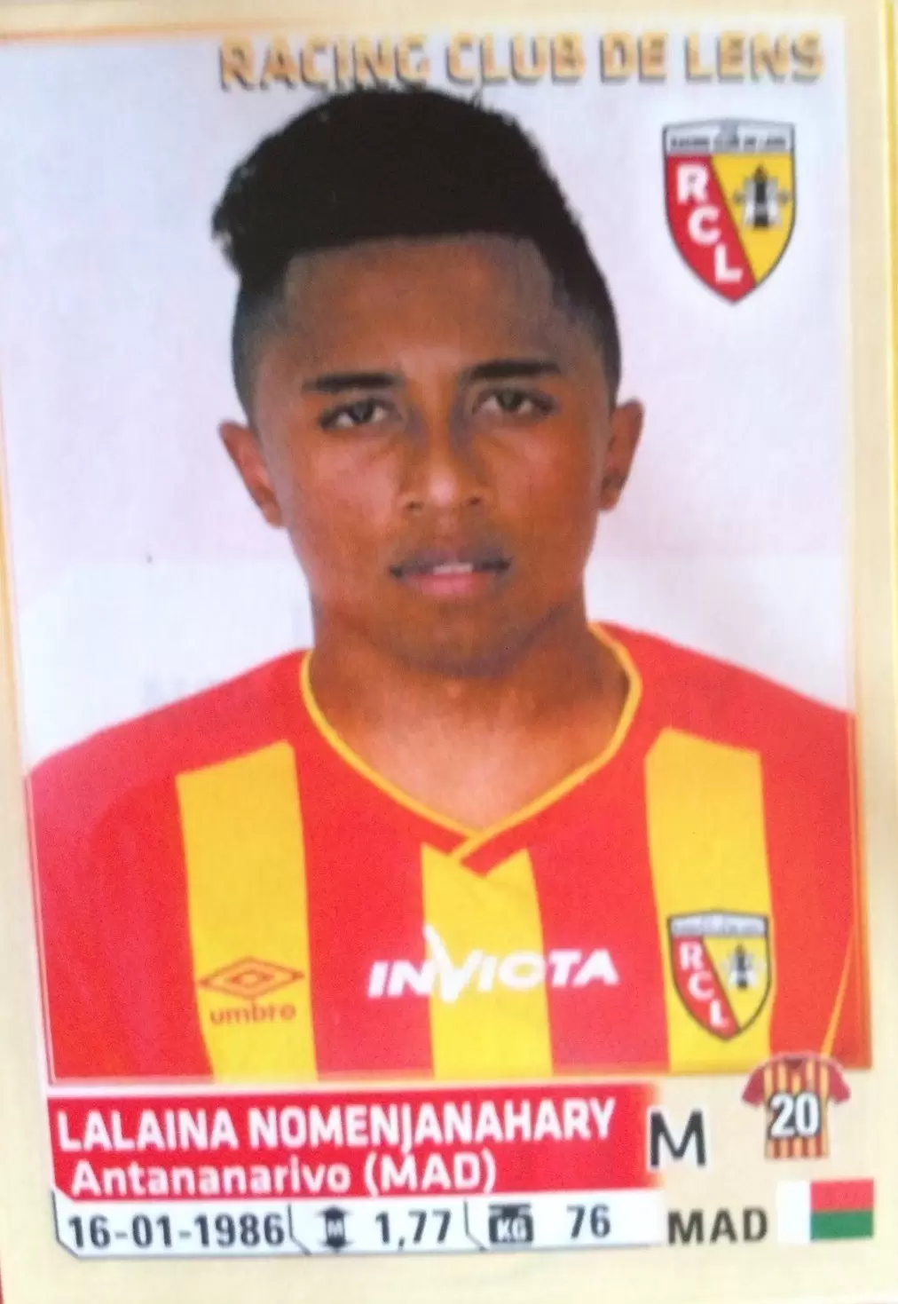 Foot 2014-2015 - Lalaina Nomenjanahary