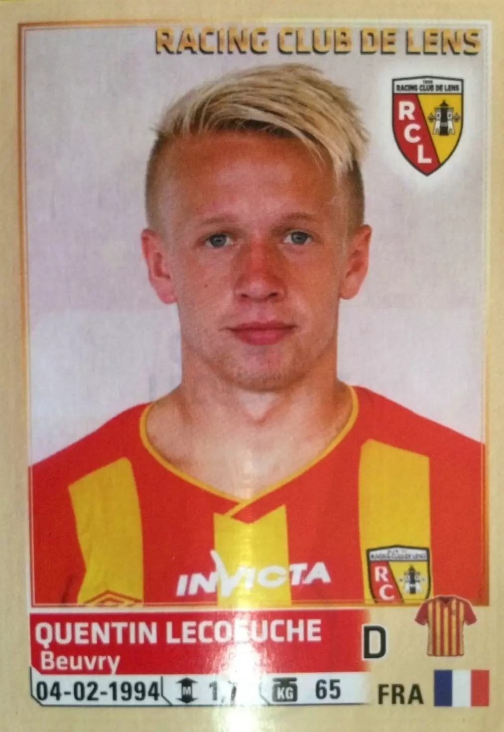 Foot 2014-2015 - Quentin Lecoeuche
