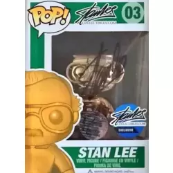 Stan Lee Superhero Gold Metallic