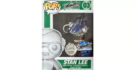 Stan Lee Superhero Paltinium Metallic - POP! Stan Lee action figure 3