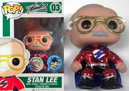 POP! Stan Lee - Stan Lee Superhero Red Metallic