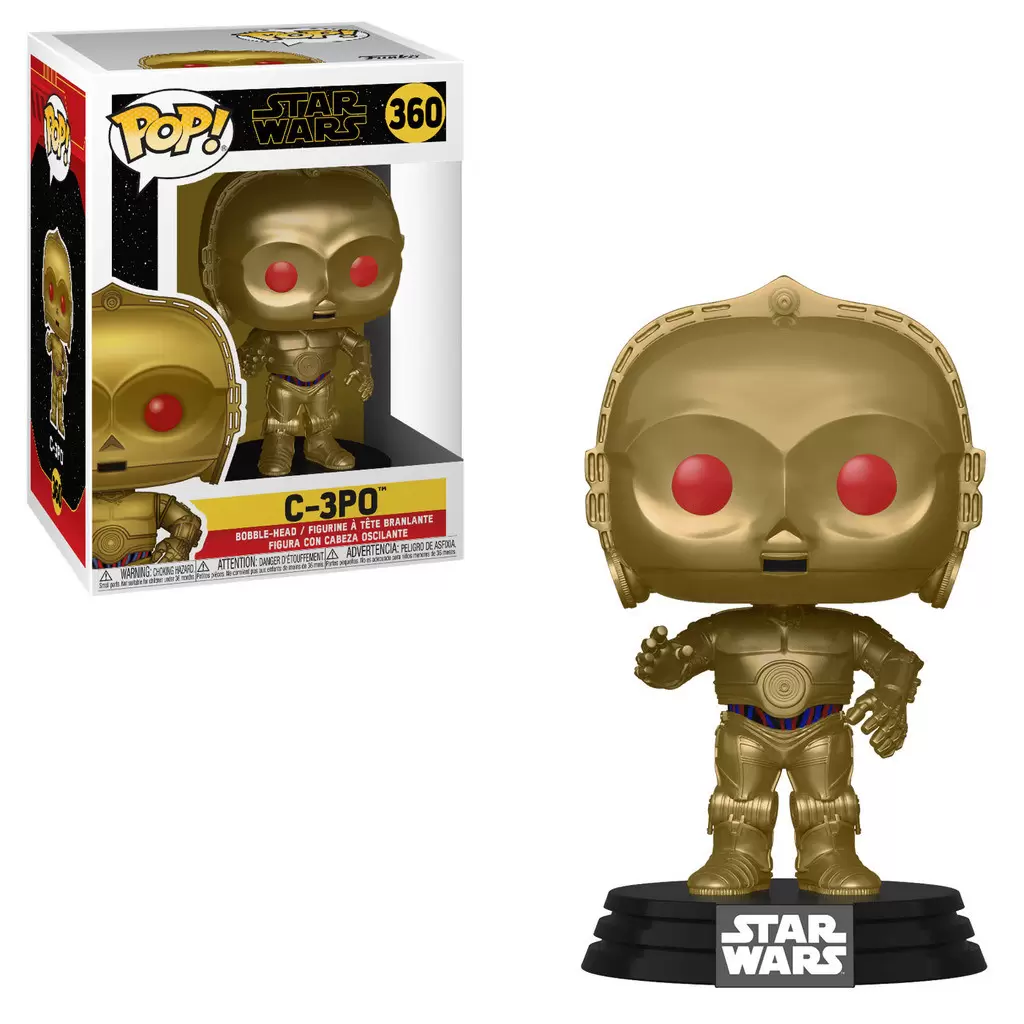 POP! Star Wars - Metallic C-3PO Red Eyes