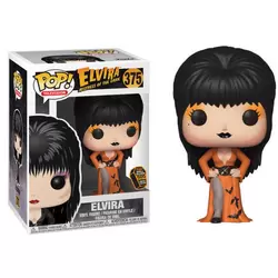 Elvira Mistress Of The Dark - Elvira Orange Dress